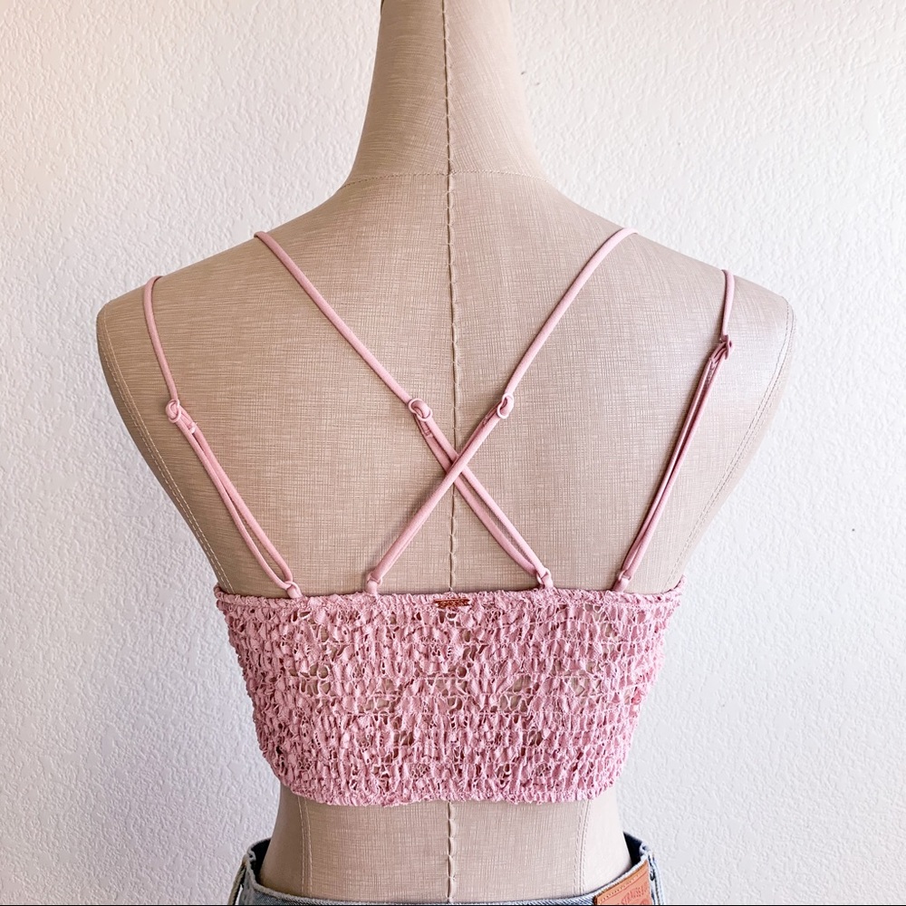 ❤️40% OFF❤️ VS PINK Light Pink Metallic Bralette - Picture 4 of 5